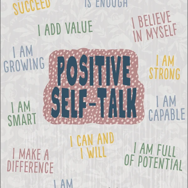 Classroom Cottage Positive Self-Talk Chart