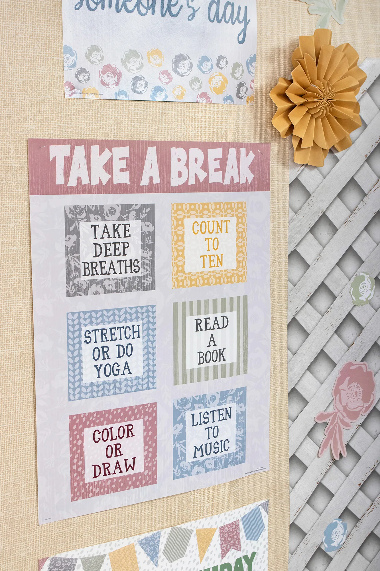 Classroom Cottage Take a Break Chart - Image 2
