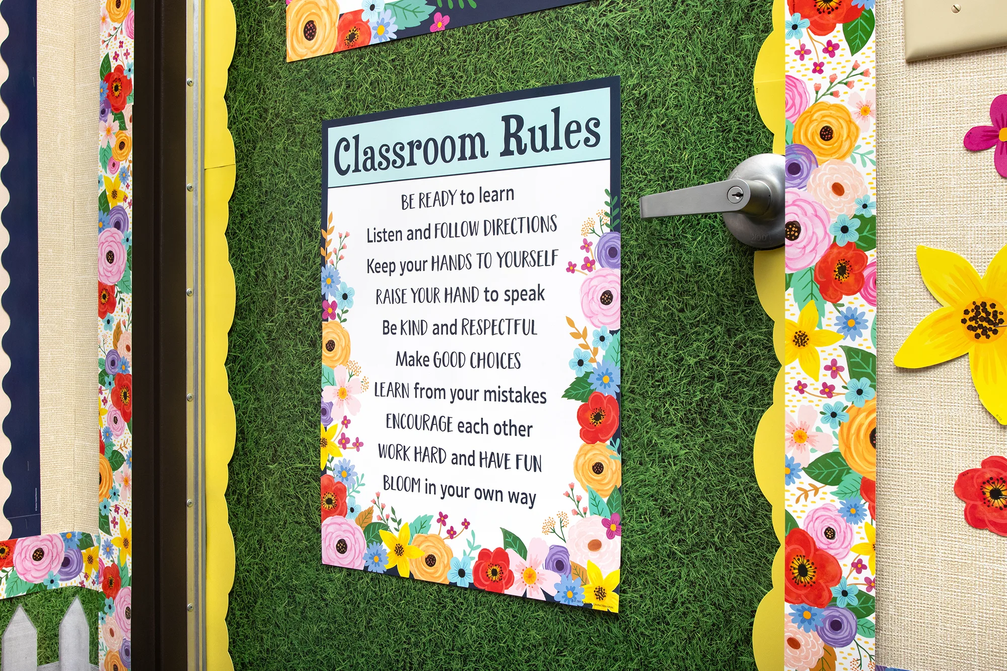 Wildflowers Classroom Rules Chart - Image 2