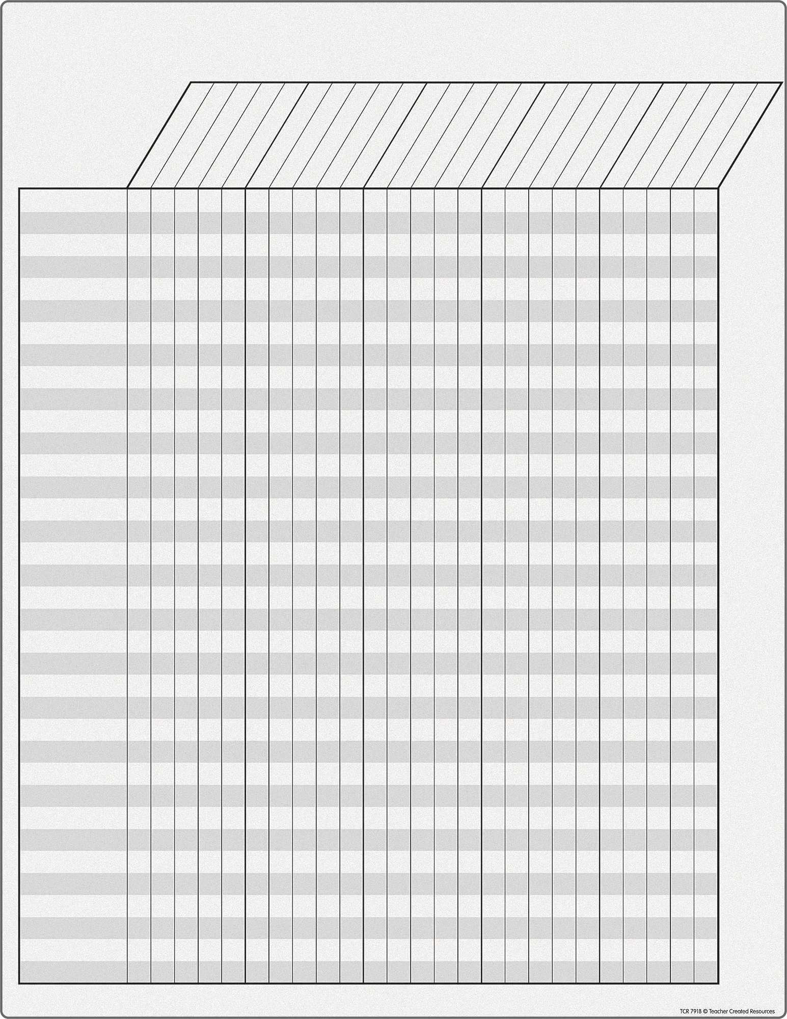 White Incentive Write-On/Wipe-Off Chart