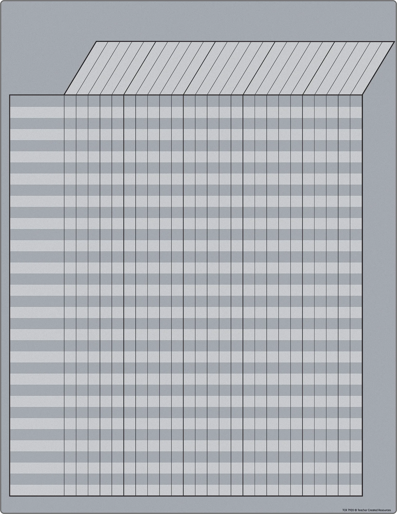 Gray Incentive Write-On/Wipe-Off Chart