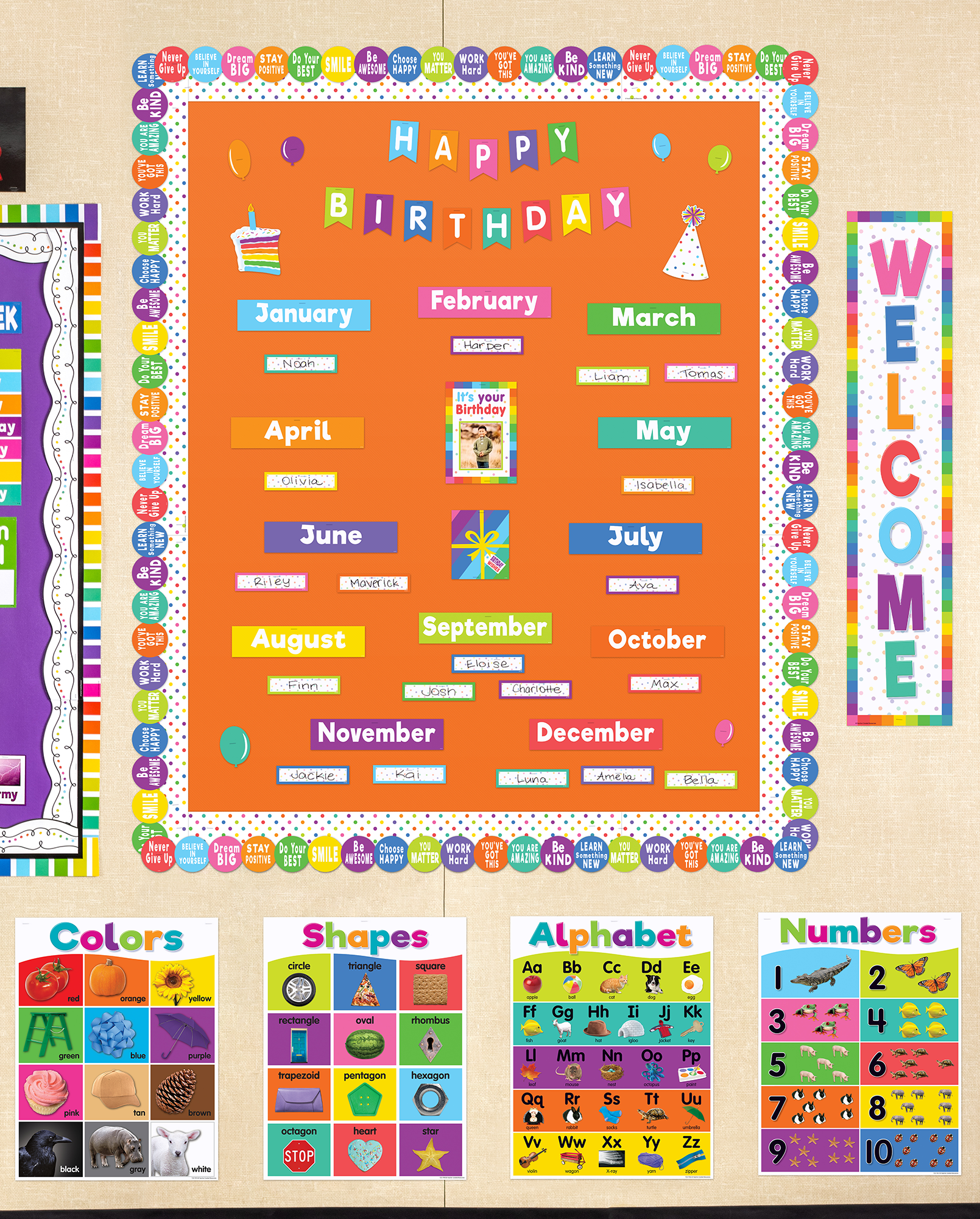 Colorful Alphabet Chart - Image 2