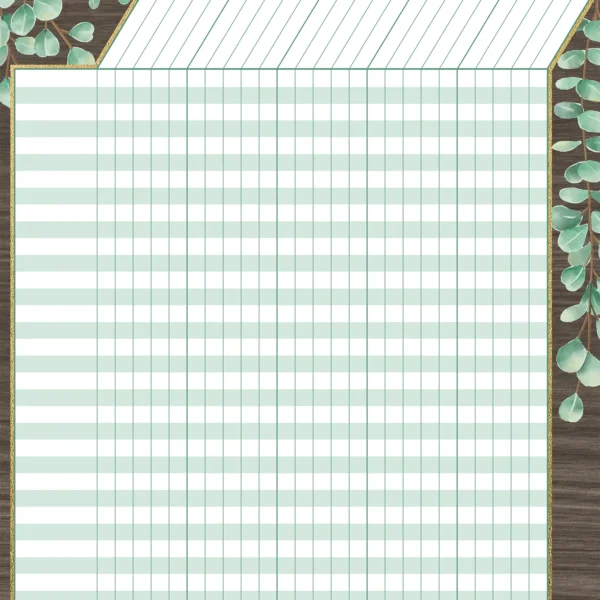 Eucalyptus Incentive Chart