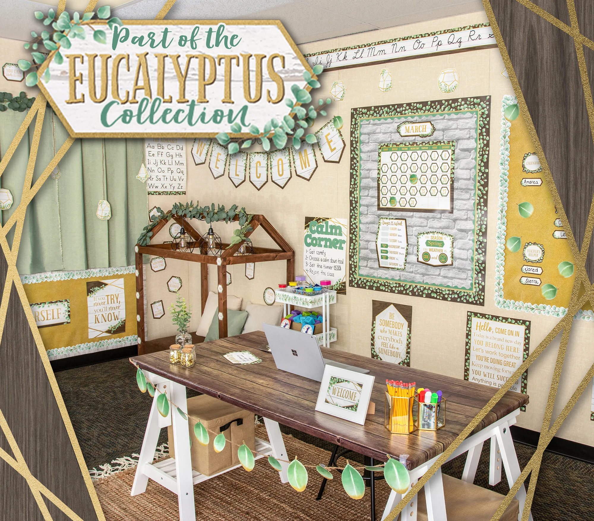 Eucalyptus Happy Birthday Chart - Image 2