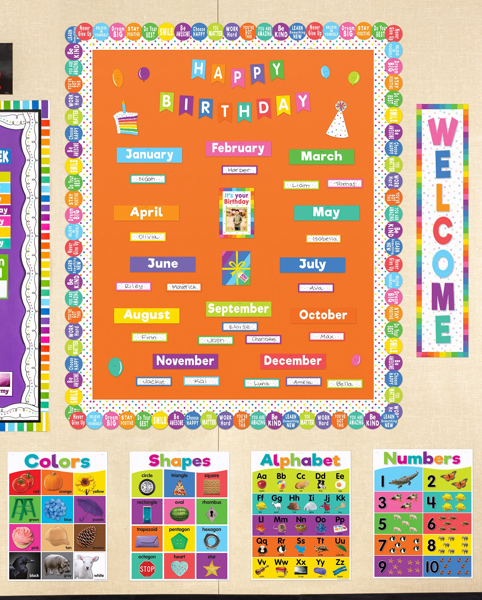 Colorful Shapes Chart - Image 2