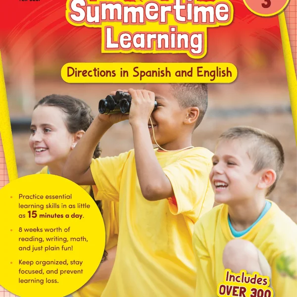 Summertime Learning: English and Spanish Directions, Second Edition (Prep. for Gr. 3)