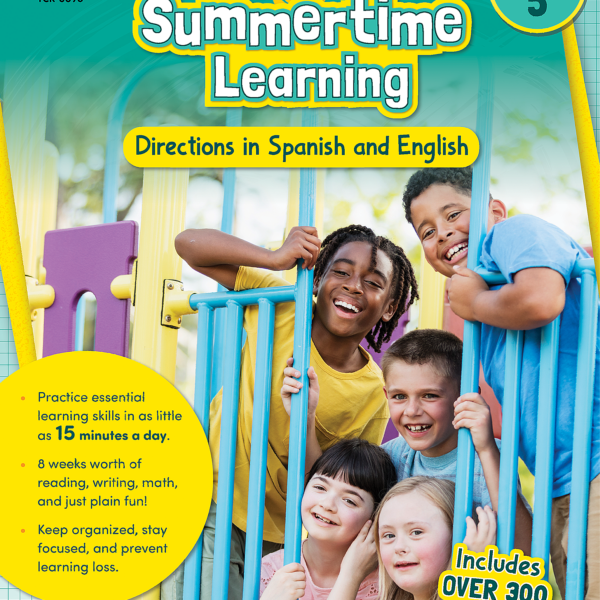 Summertime Learning: English and Spanish Directions, Second Edition (Prep. for Gr. 5)