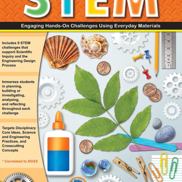 STEM: Engaging Hands-On Challenges Using Everyday Materials (Gr. K)