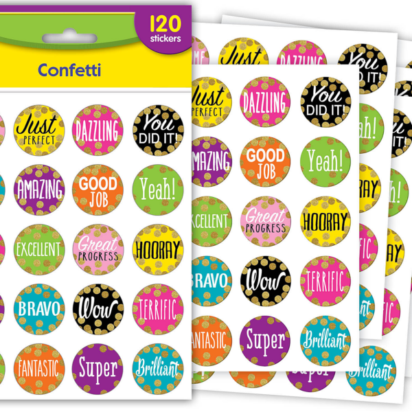 Confetti Stickers