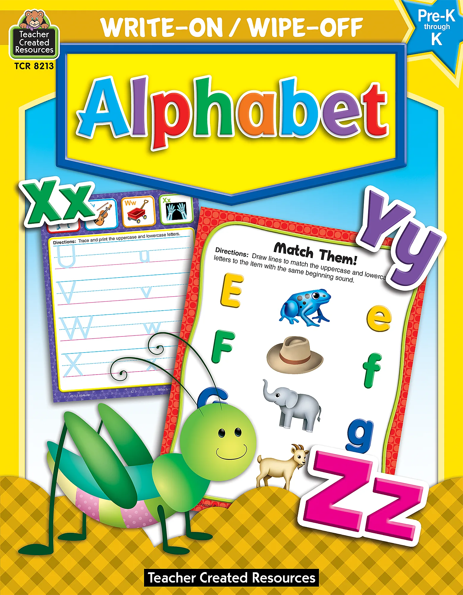 Write-On/Wipe-Off: Alphabet