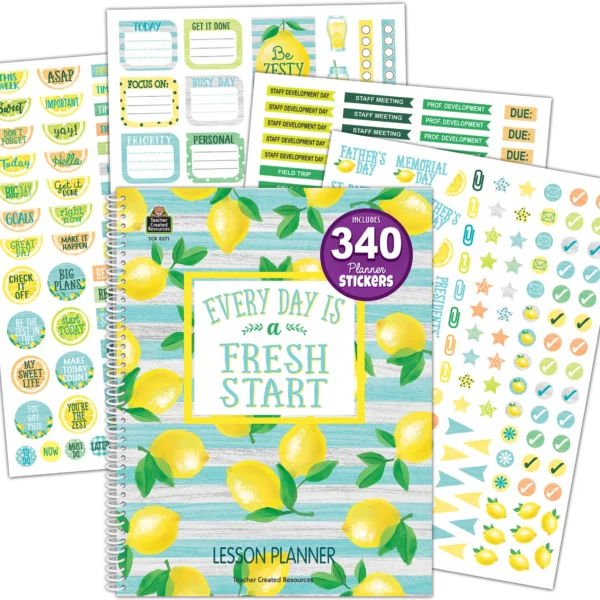 Lemon Zest Lesson Planner