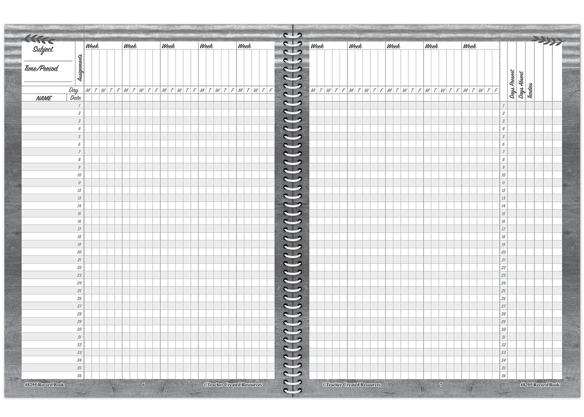 Home Sweet Classroom Record Book - Image 2