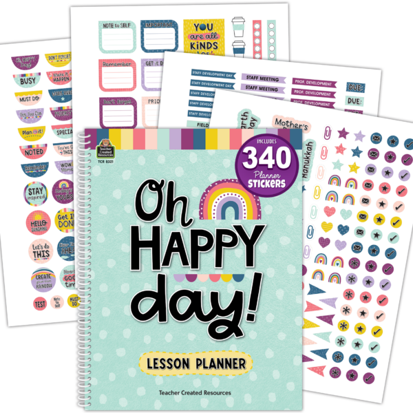 Oh Happy Day Lesson Planner