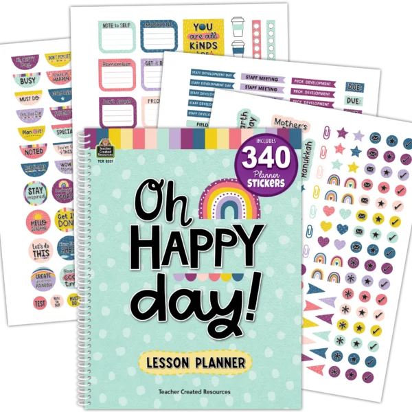 Oh Happy Day Lesson Planner