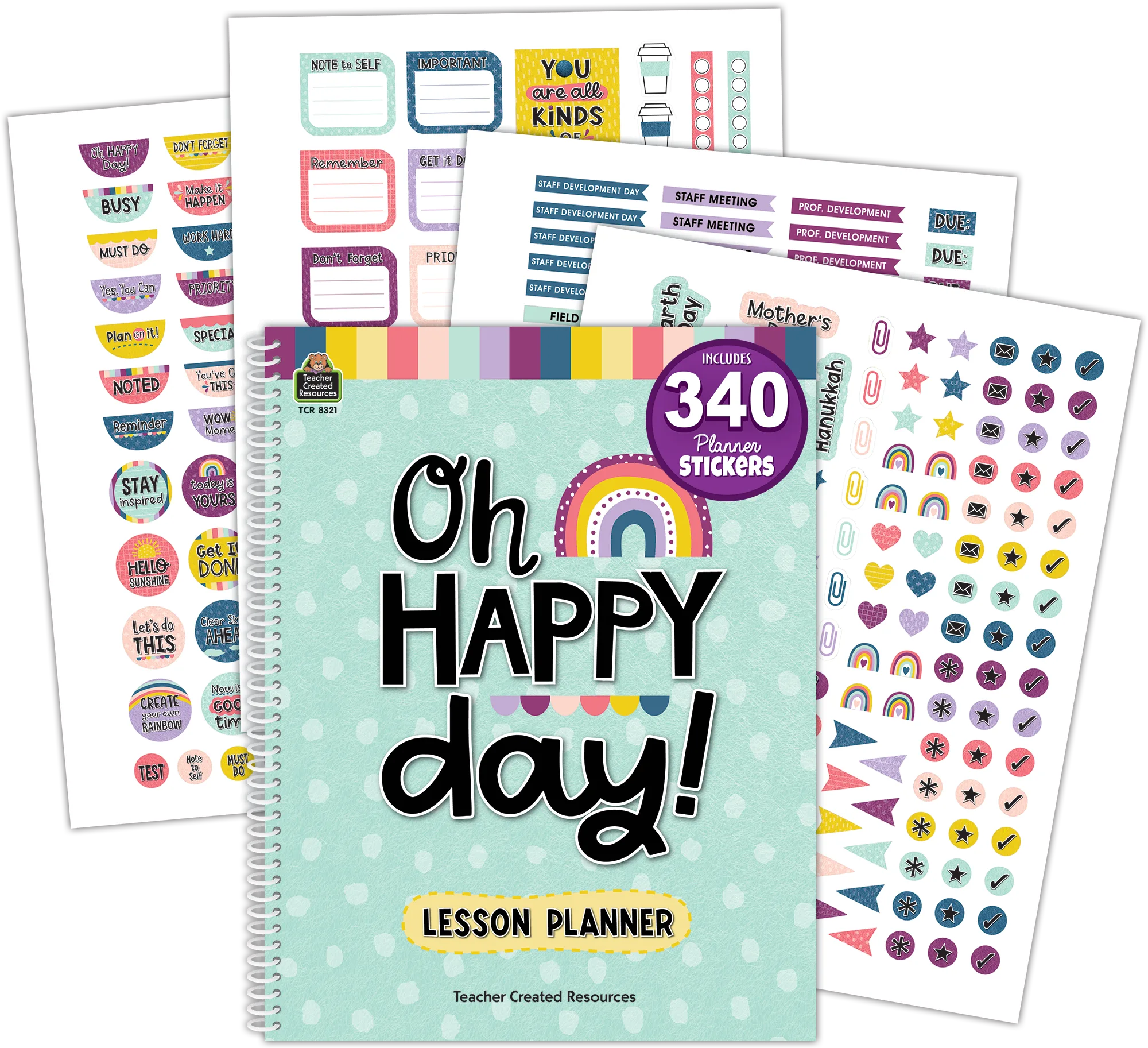 Oh Happy Day Lesson Planner