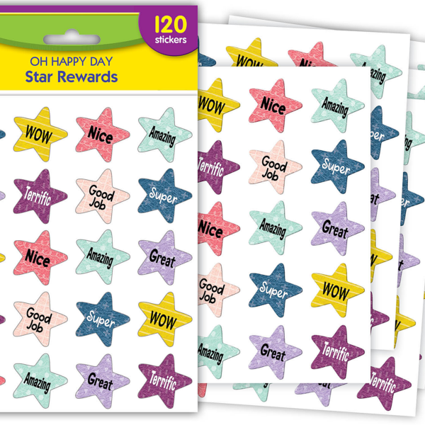 Oh Happy Day Star Rewards Stickers