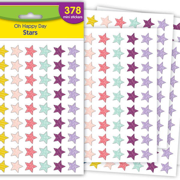Oh Happy Day Stars Mini Stickers