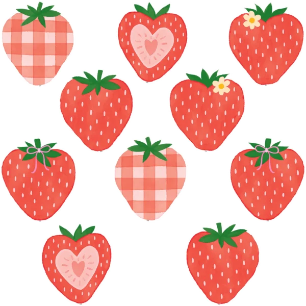 Strawberry Patch Accents