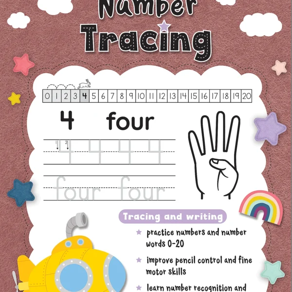 Watch Me Learn: Number Tracing