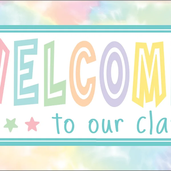 Pastel Pop Welcome Postcards