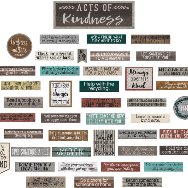 Home Sweet Classroom Acts of Kindness Bulletin Board