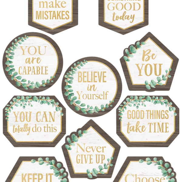 Eucalyptus Positive Sayings Accents