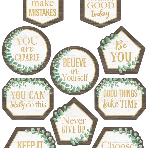 Eucalyptus Positive Sayings Accents