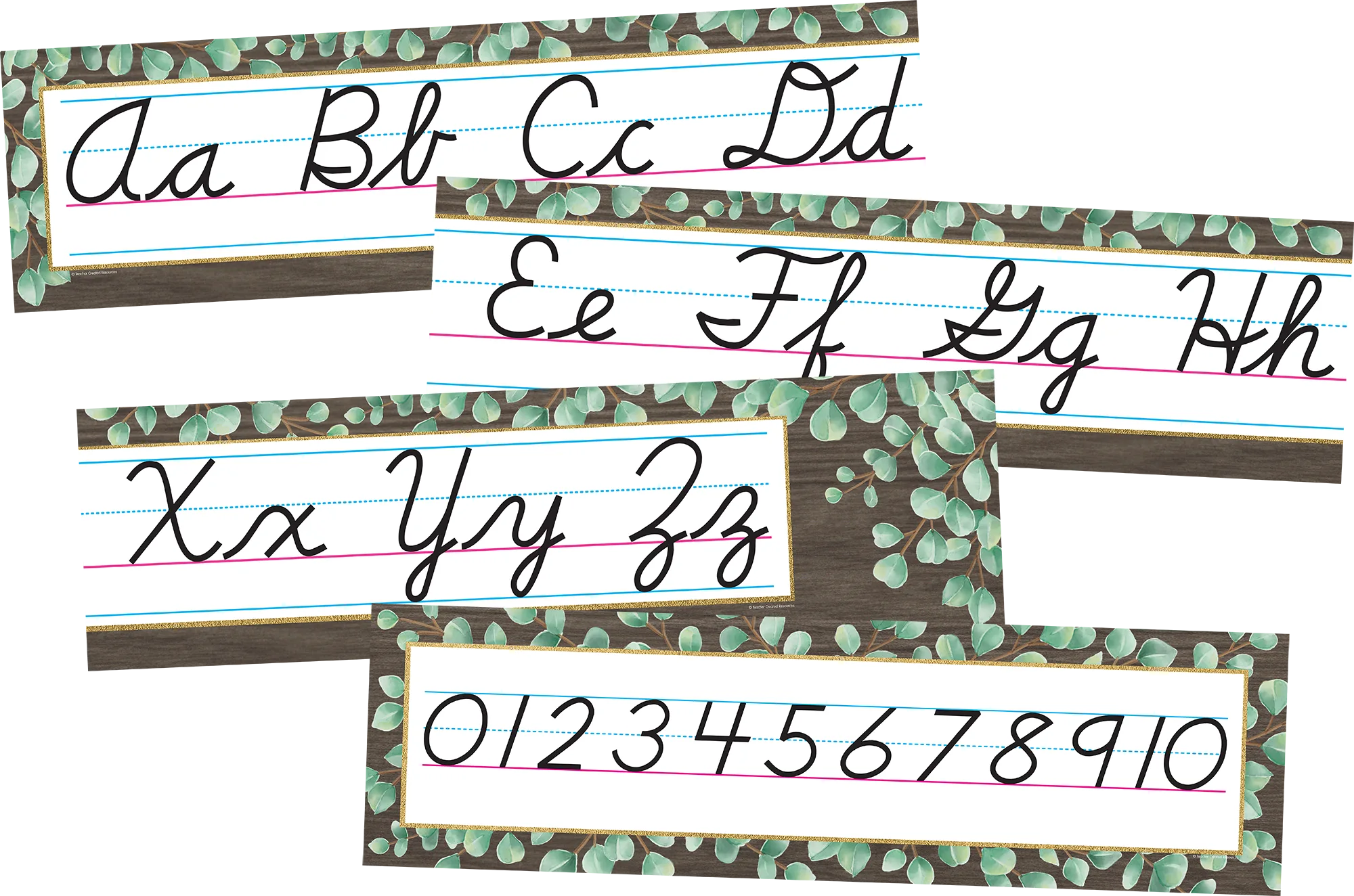 Eucalyptus Cursive Mini Bulletin Board - Image 2