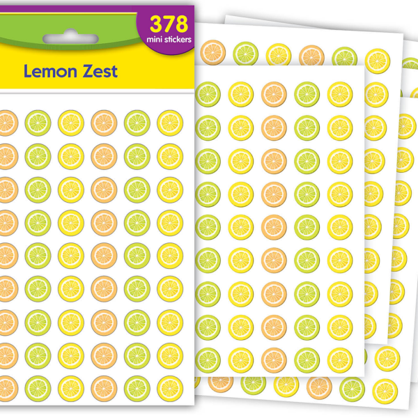 Lemon Zest Mini Stickers