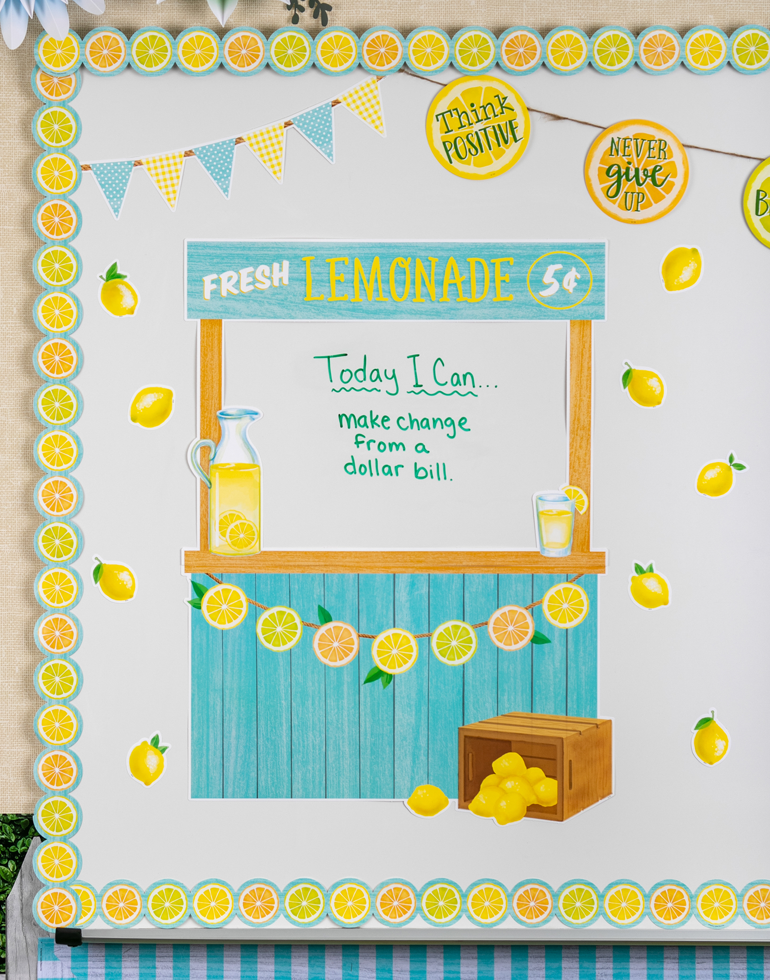 Lemon Zest Lemonade Stand Bulletin Board - Image 2