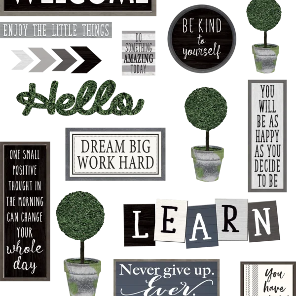 Modern Farmhouse Wall Décor Bulletin Boar