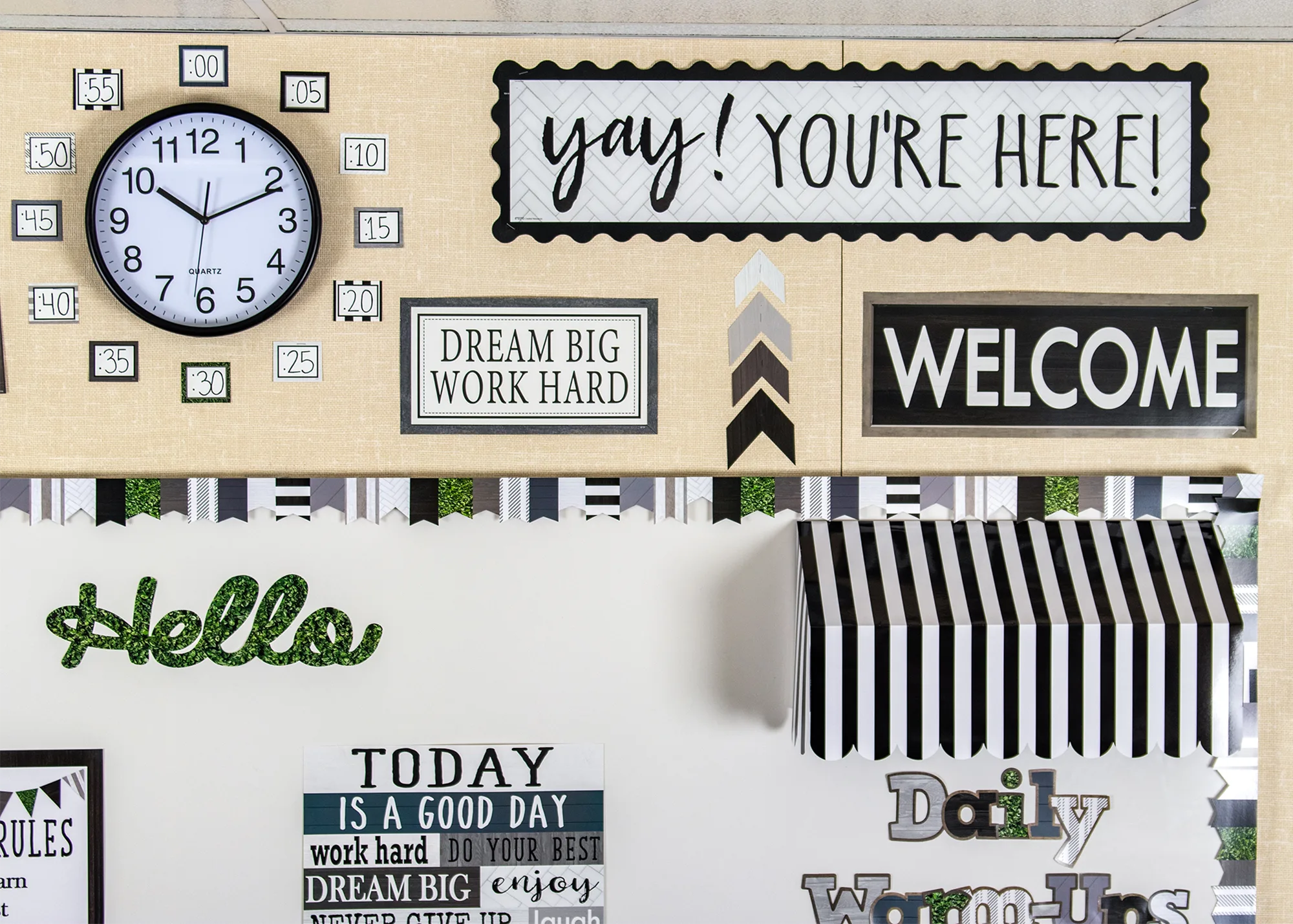 Modern Farmhouse Yay! You're Here! Bann - Image 2