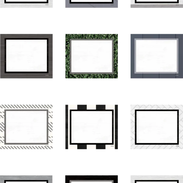 Modern Farmhouse Blank Cards Mini Accents