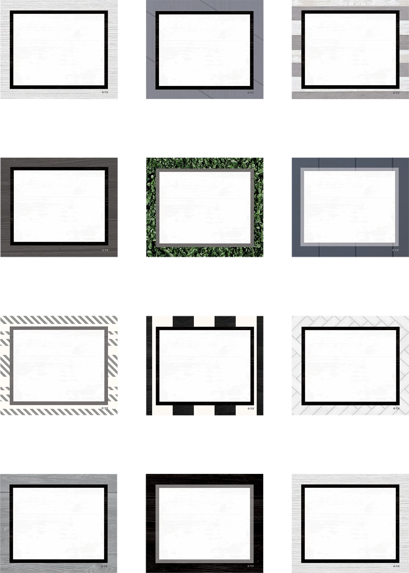 Modern Farmhouse Blank Cards Mini Accents