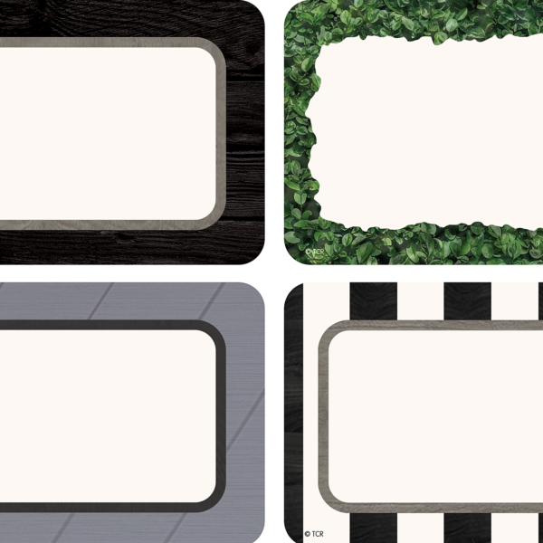 Modern Farmhouse Name Tags/Labels - Multi-Pack