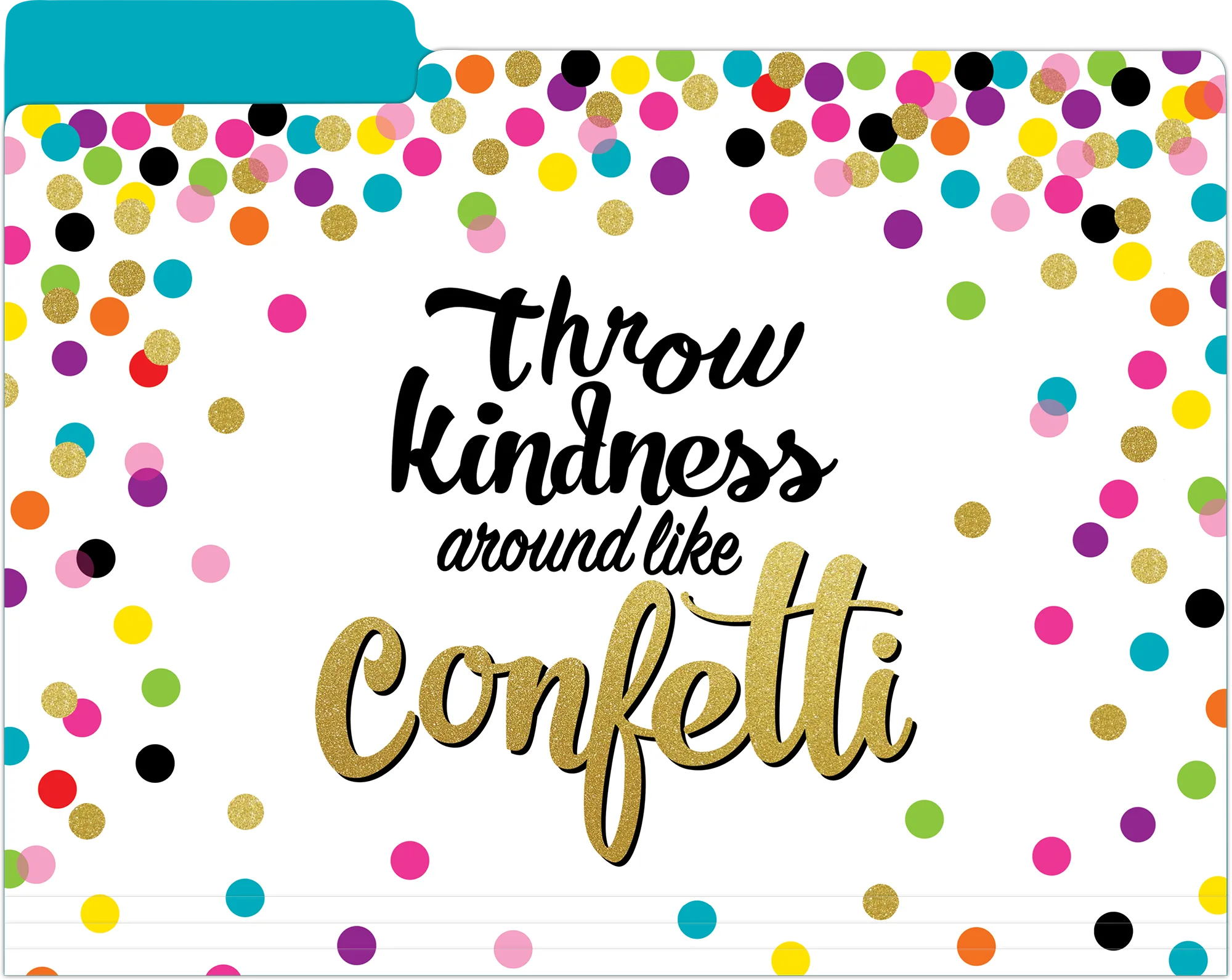 Confetti File Folders - Image 2
