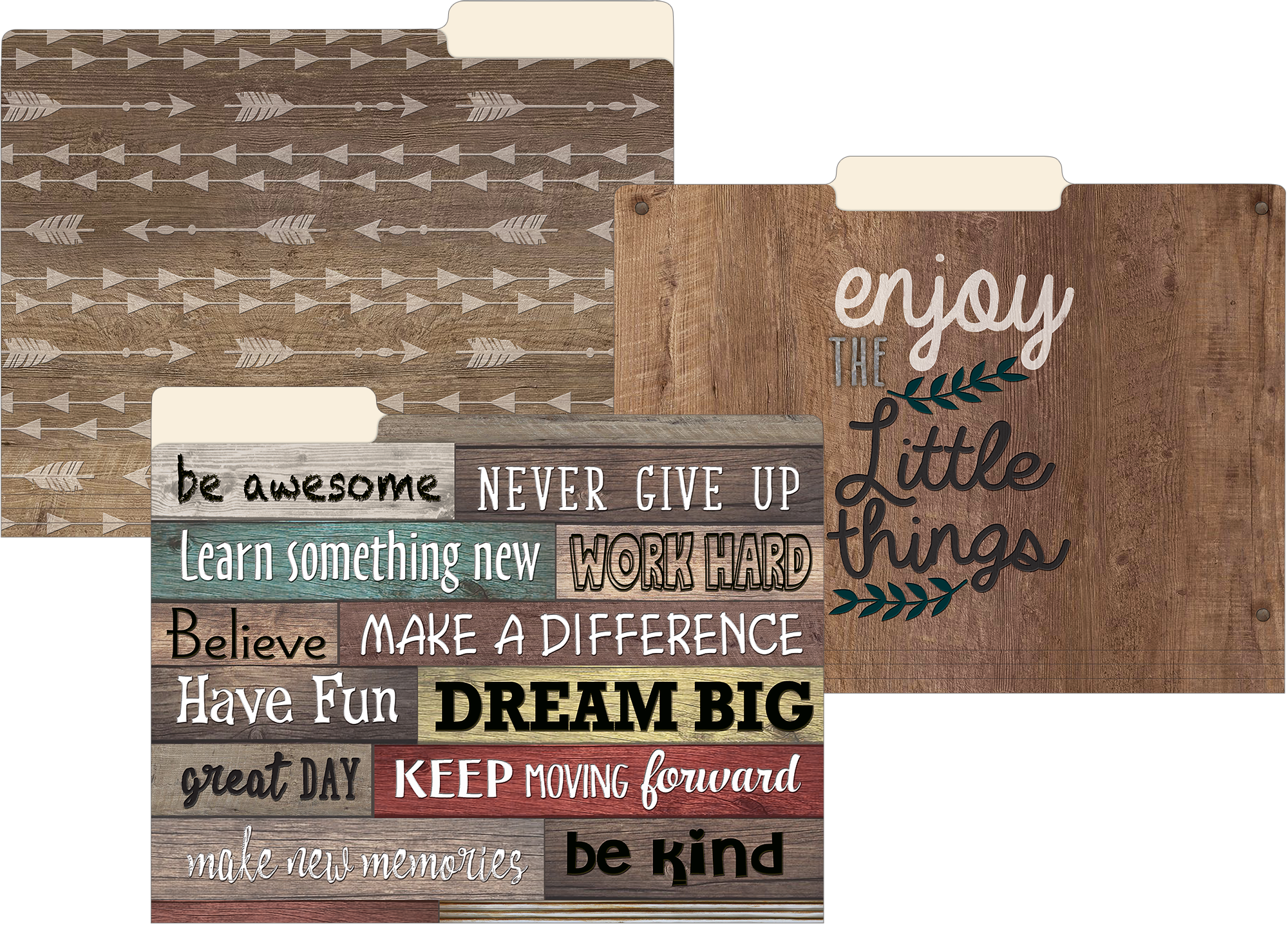 Farmhouse Chic File Folders