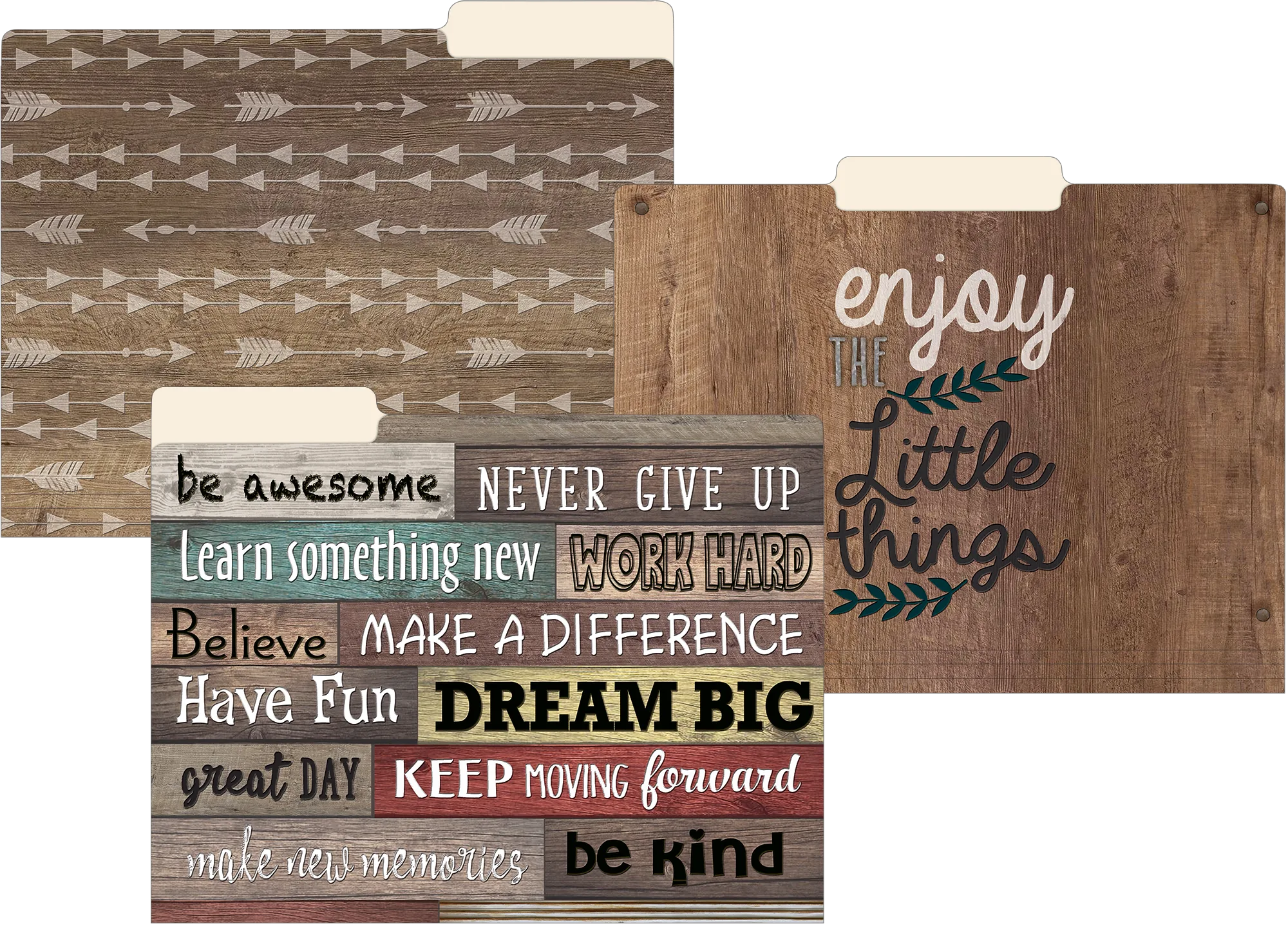 Farmhouse Chic File Folders