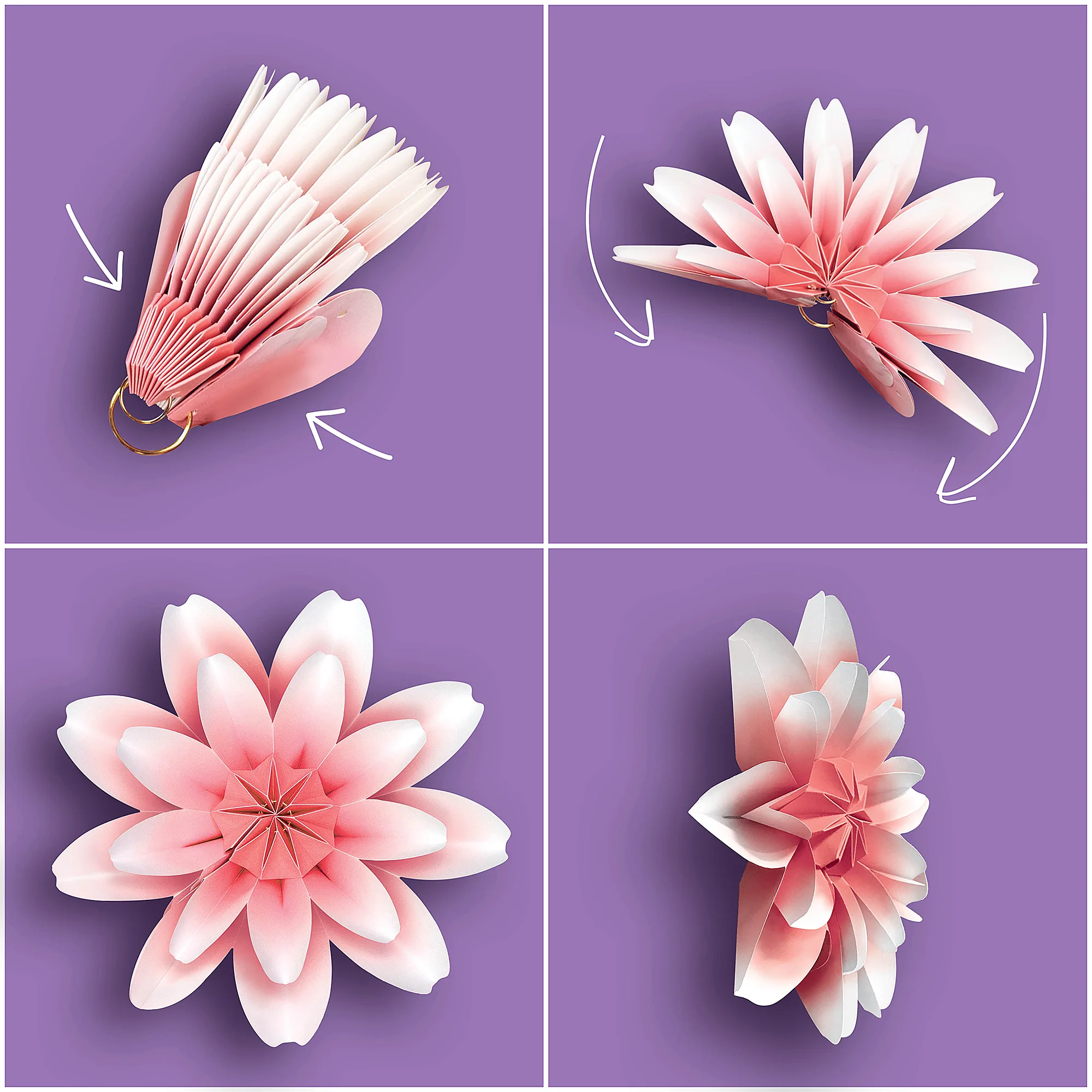 Floral Bloom Paper Flowers - Image 2