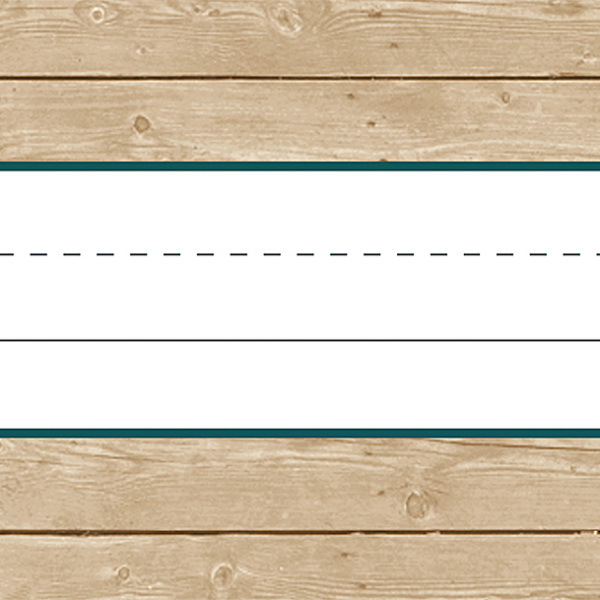Rustic Bloom Flat Name Plates