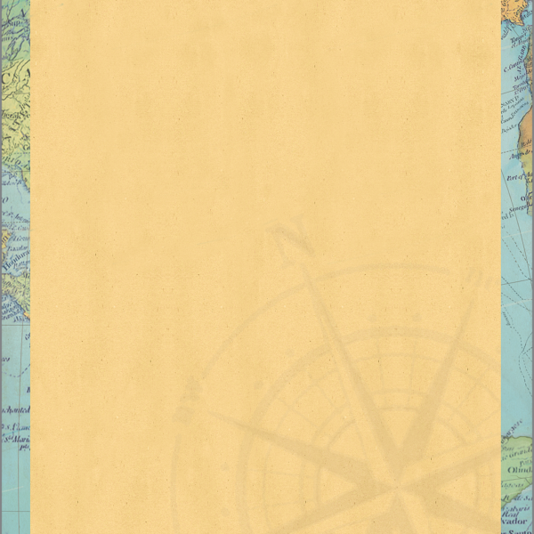 Travel the Map Computer Paper
