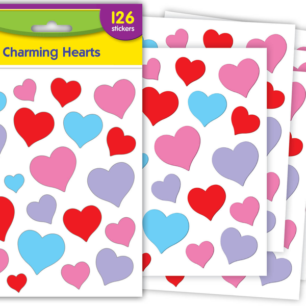 Charming Hearts Stickers