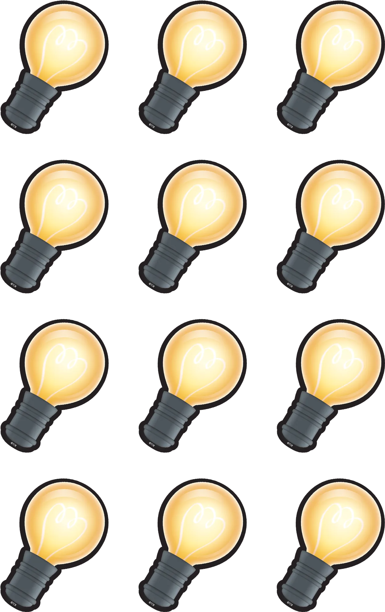 White Light Bulbs Mini Accents