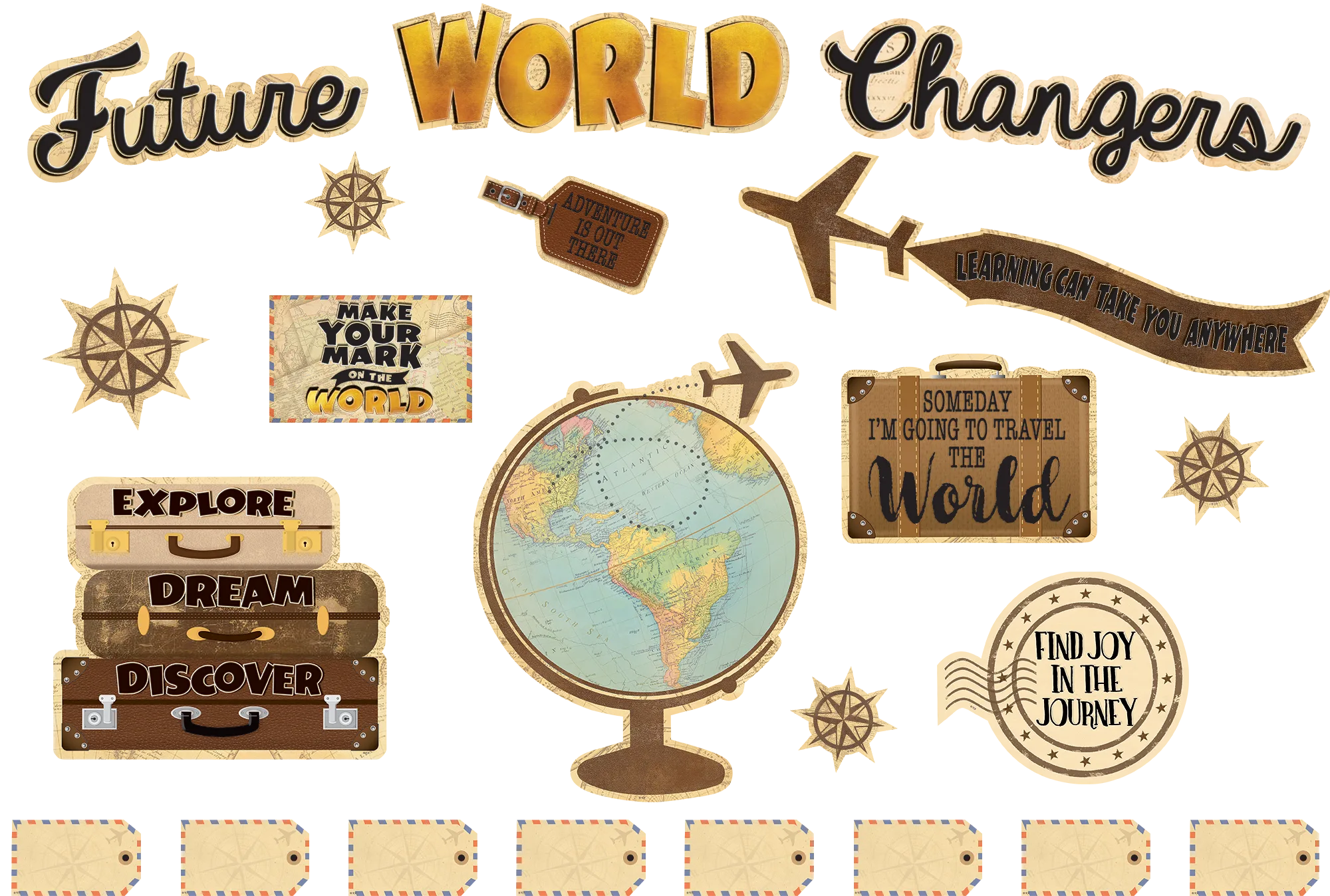 Travel the Map Future World Changers Bulletin Board