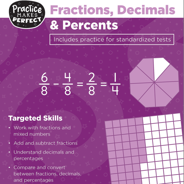 PMP: Fractions, Decimals & Percents (Gr. 4)