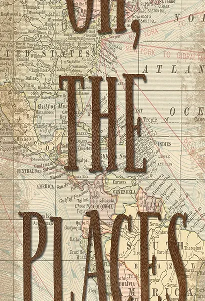 Travel the Map Oh, the Places You'll Go! Bann