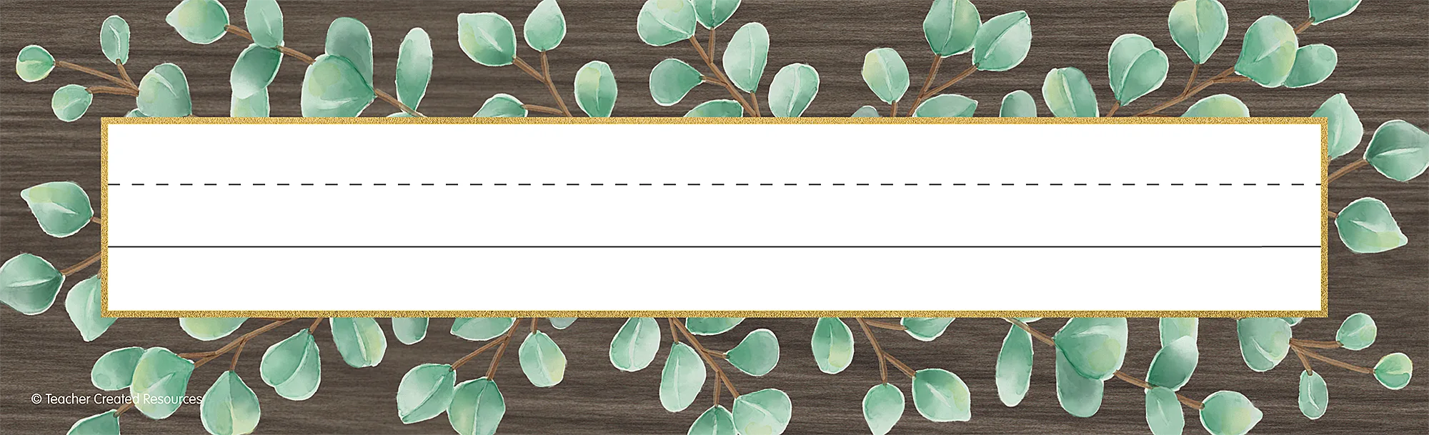 Eucalyptus Flat Name Plates