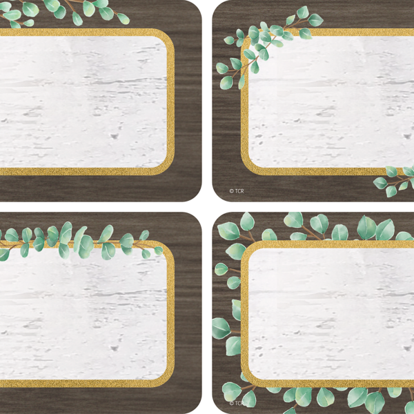 Eucalyptus Name Tags/Labels - Multi-Pack