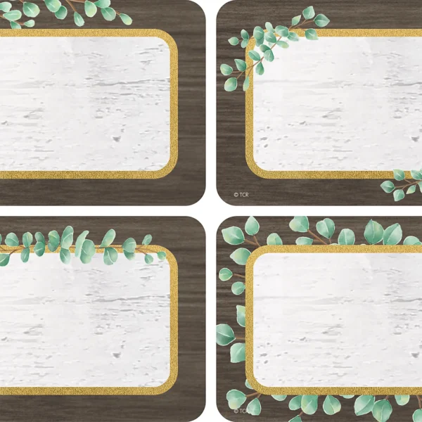 Eucalyptus Name Tags/Labels - Multi-Pack
