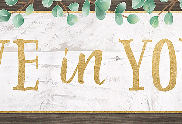 Eucalyptus Believe in Yourself Banner